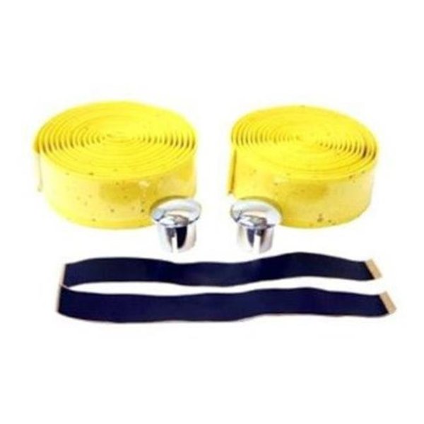 Duo Bicycle Parts DUO Bicycle Parts 57WI3112Y Eva Cork Tape For Handle Bar Grip Yellow 57WI3112Y